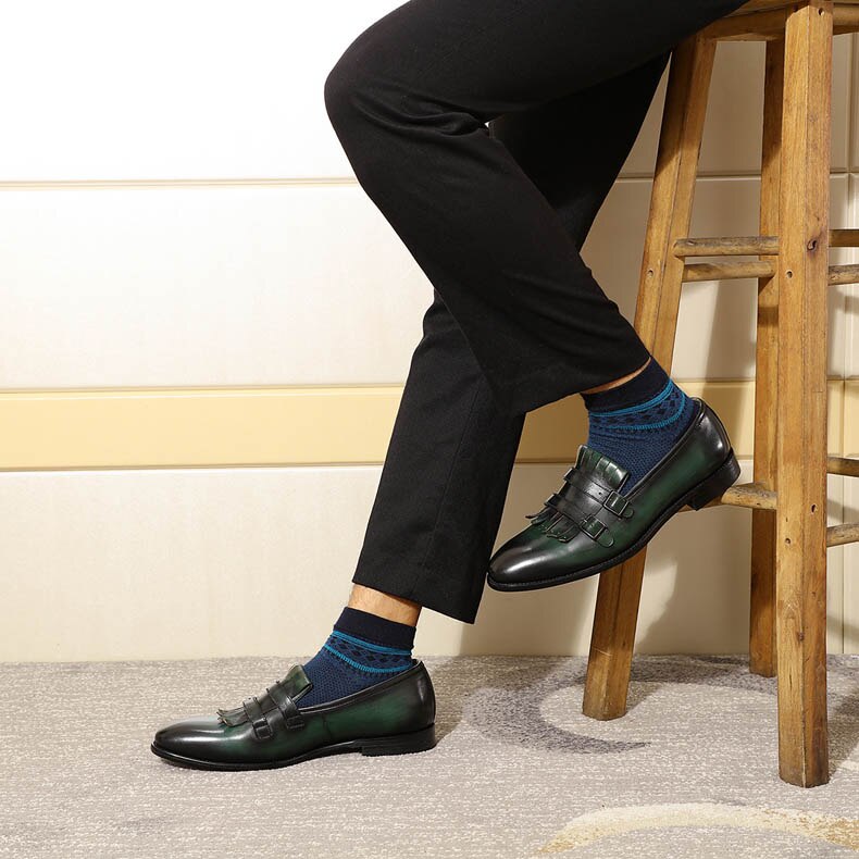 Men's Handmade Tassel Loafers