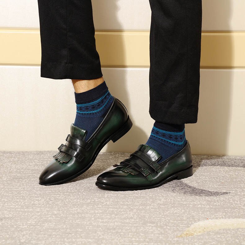 Men's Handmade Tassel Loafers