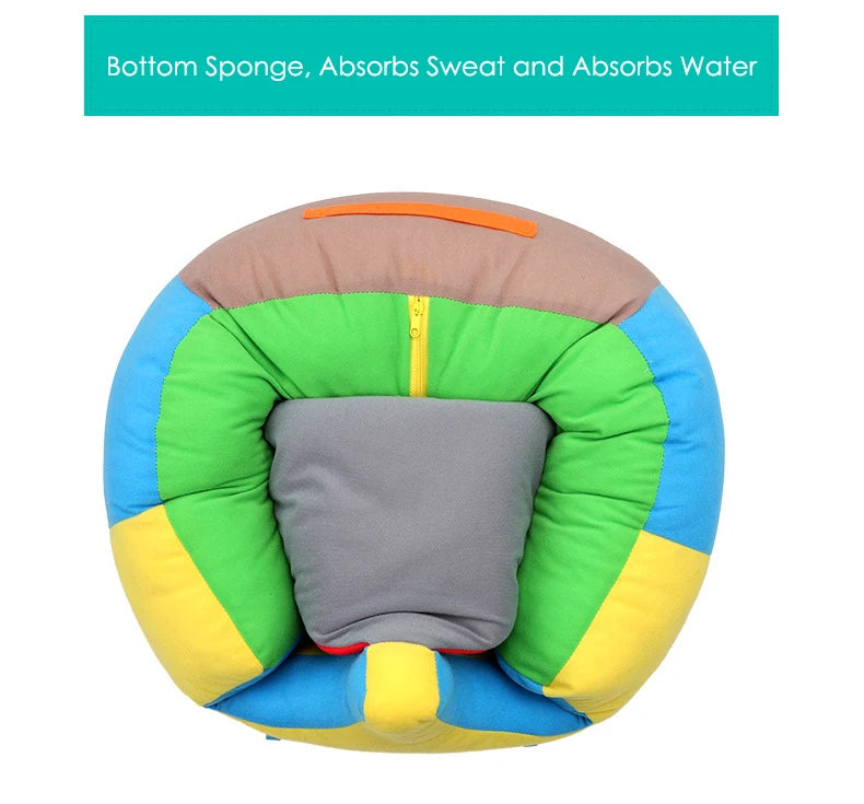 Baby Support Sofa with Filling - Bean Bag Seat for Learning to Sit