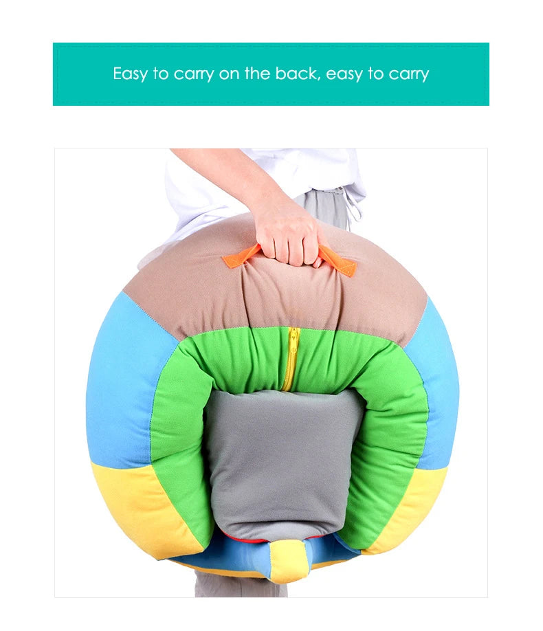 Baby Support Sofa with Filling - Bean Bag Seat for Learning to Sit