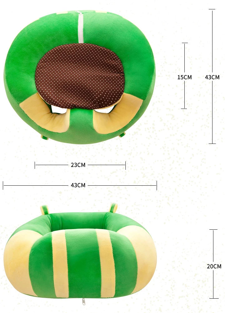 Baby Support Sofa with Filling - Bean Bag Seat for Learning to Sit