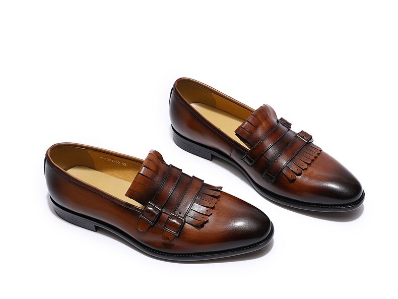 Men's Handmade Tassel Loafers