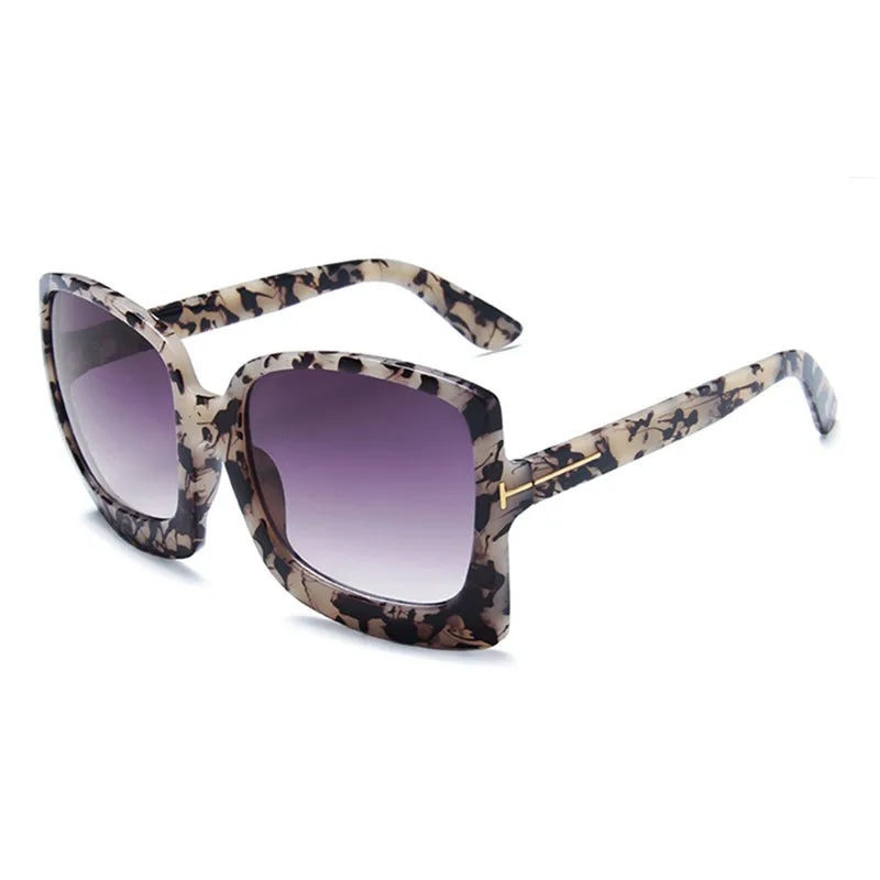 Women's Oversized Gradient Sunglasses UV400