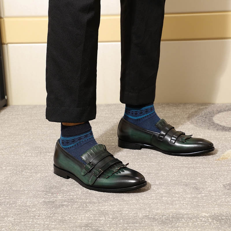Men's Handmade Tassel Loafers