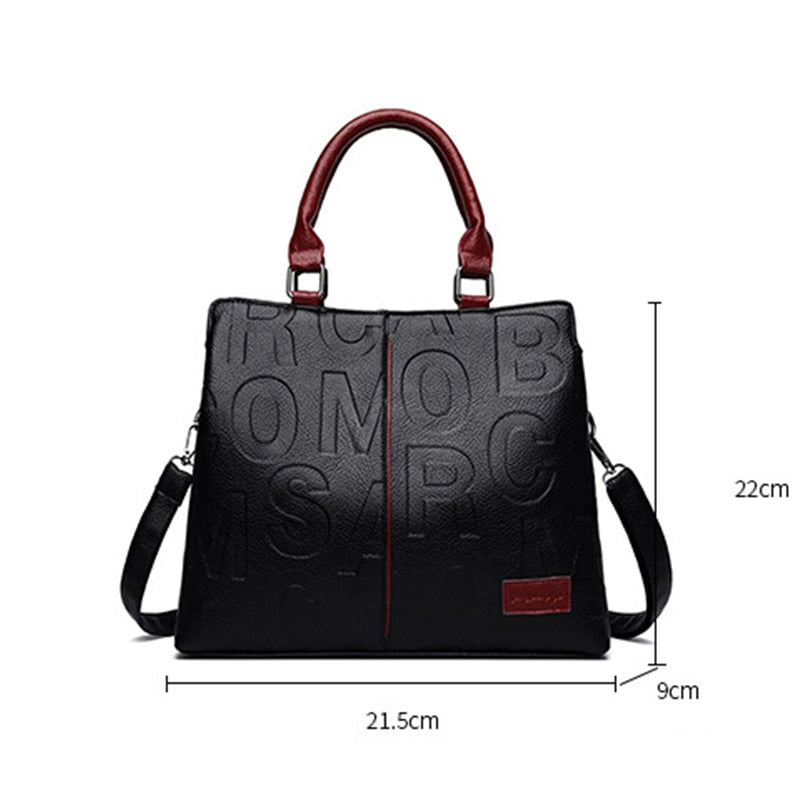 Women's PU Leather Crossbody HandBag