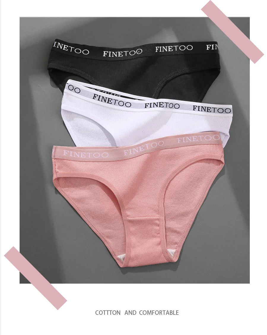 Cotton Underwear Set - 3 Pack Women's Panties