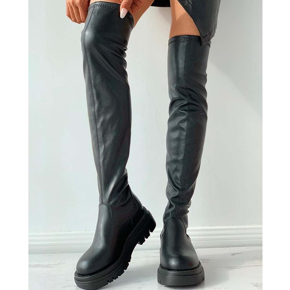 Women's Platform Thigh High Boots