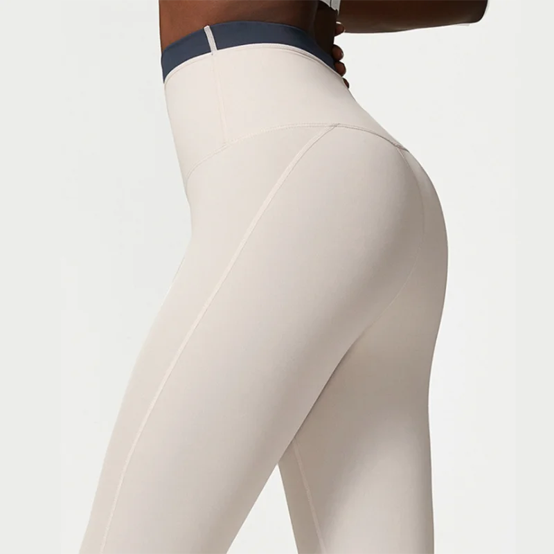 Women's 2 Pieces Fitness Sports Set Gym Bra Elasticity High Waist Leggings Athletic Wear Set