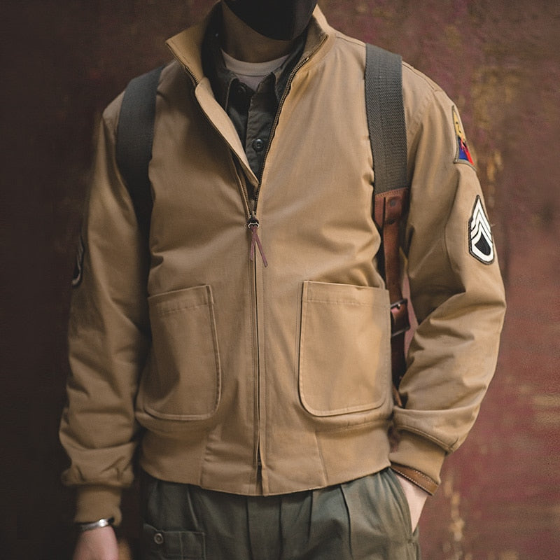 Men’s Military Flight Bomber Jacket