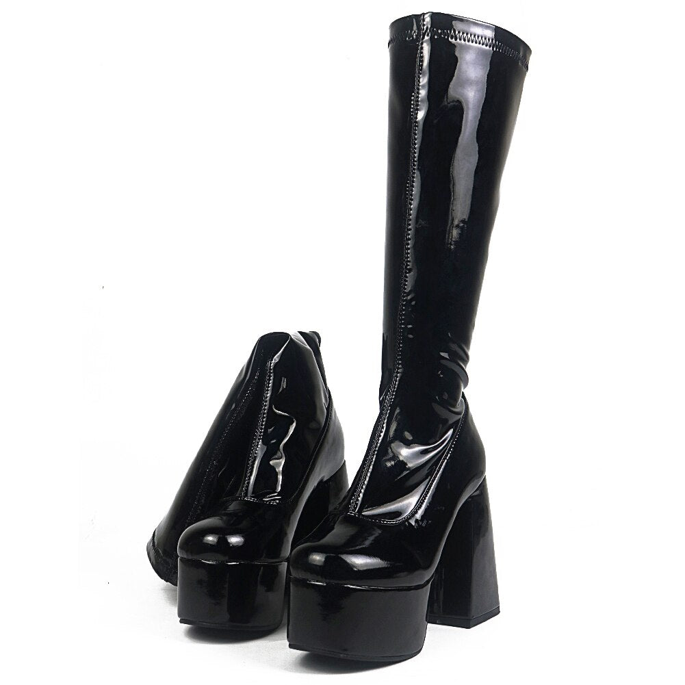 Women's Platform Thigh High Boots