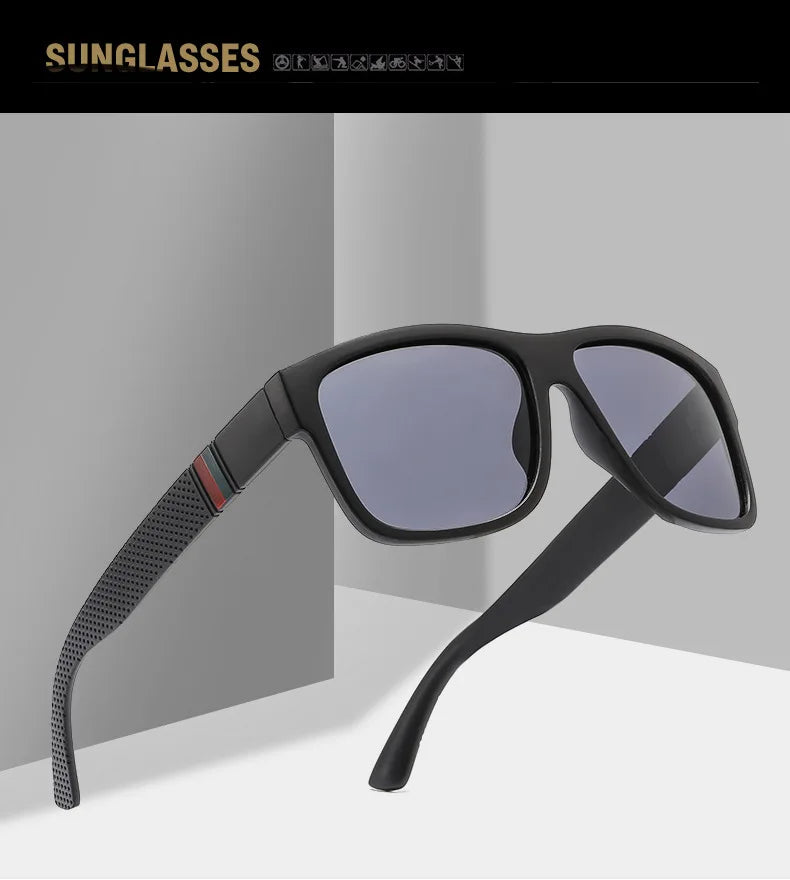 Polarized Sunglasses - High-End Square Driving Eyewear with UV400