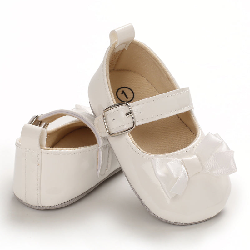 Infant Kids Girls Bowknot Footwear Walking Shoes Outfits 0-18M