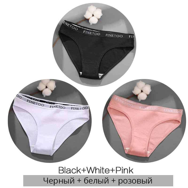 Cotton Underwear Set - 3 Pack Women's Panties