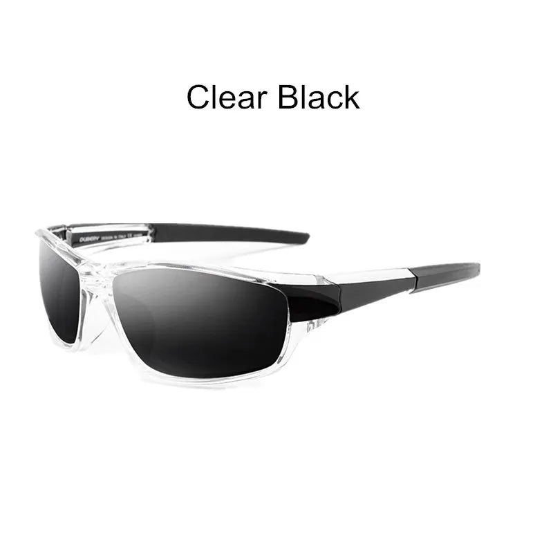 Square Polarized Cycling Sunglasses - Gradient Mirror UV400 for Women & Men