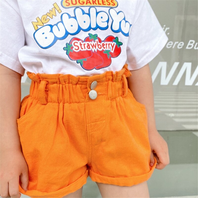 Girl's Denim Jeans Shorts