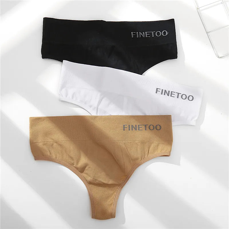 M-2XL Women Bodyshaper Underwear High Waist Panties Lingerie G-String Underpants