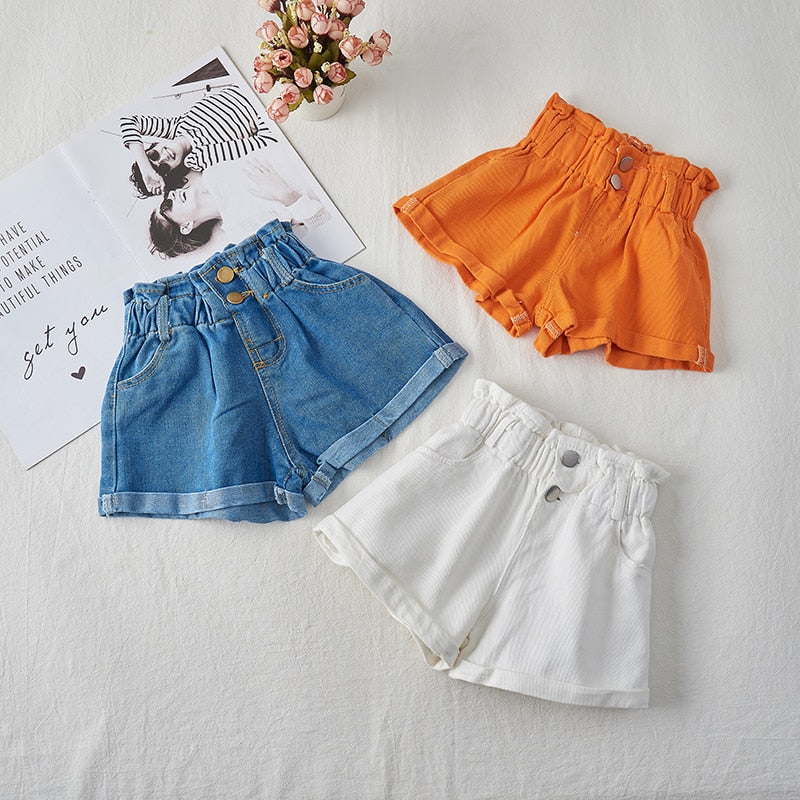 Girl's Denim Jeans Shorts