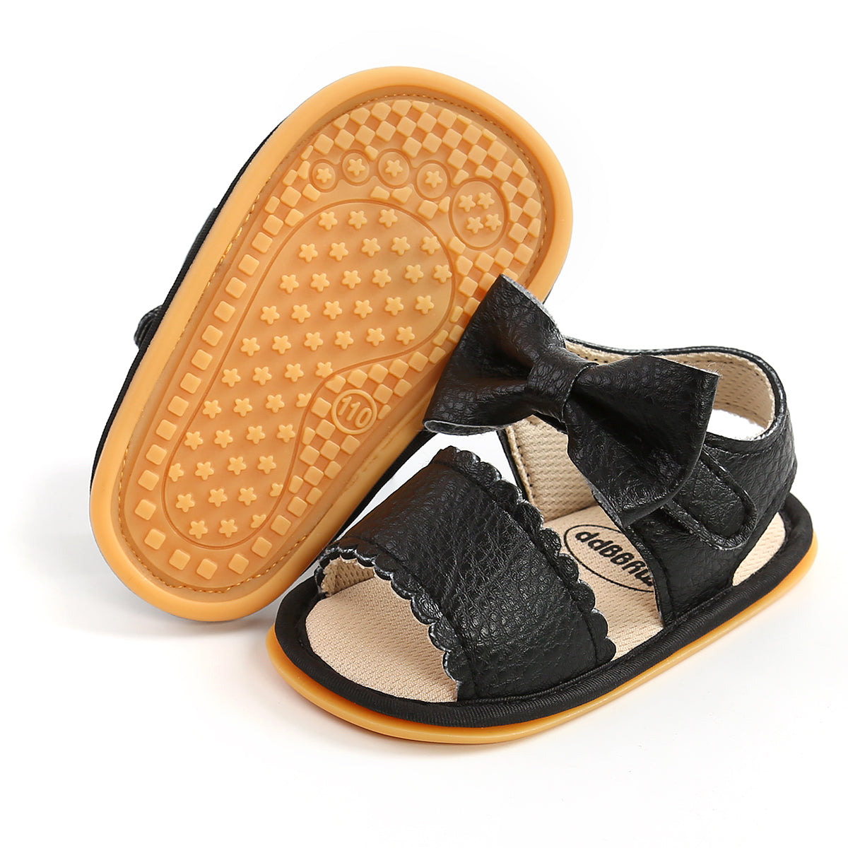 Baby Girls Boys Sandals Bowknot Walking Shoes