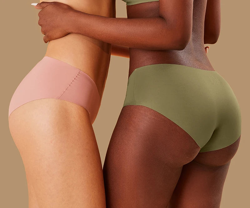 Women's Seamless Briefs - Underwear Low Waist Lingerie