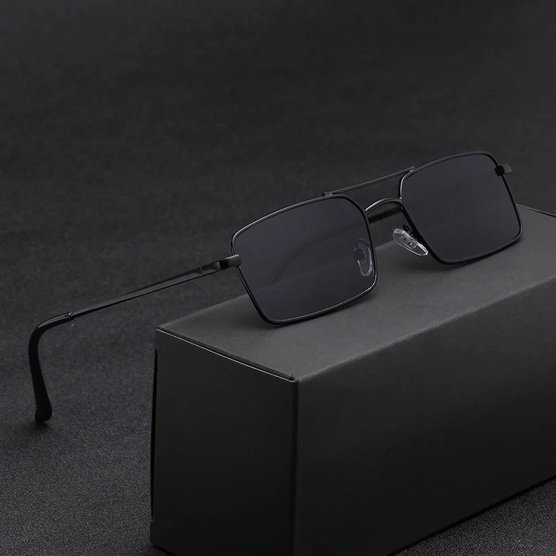 Classic Pilot Sunglasses - Vintage Metal Eyeglasses UV400 for Women & Men