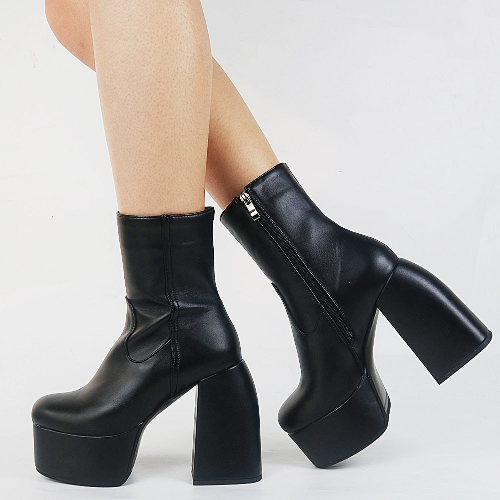 Women's Platform Thigh High Boots