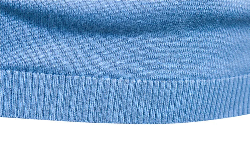 Men's Sweaters Casual Thick Pullover Slim Fit Turtleneck Sweater