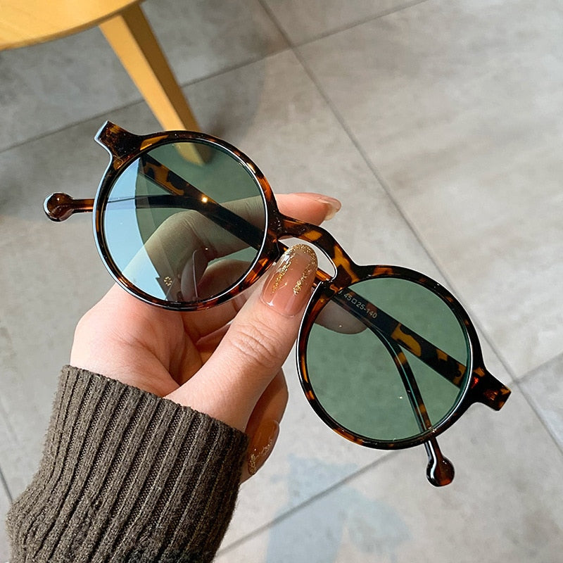 Unisex Retro Round Sunglasses Uv400
