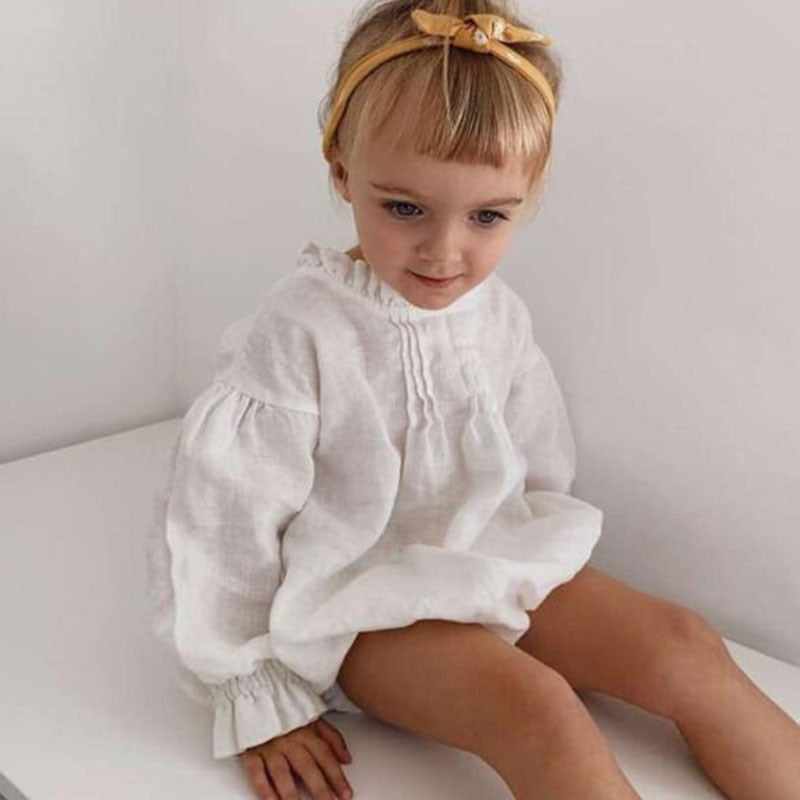 Infant Baby, Girl's Loose Romper 0-2Yrs