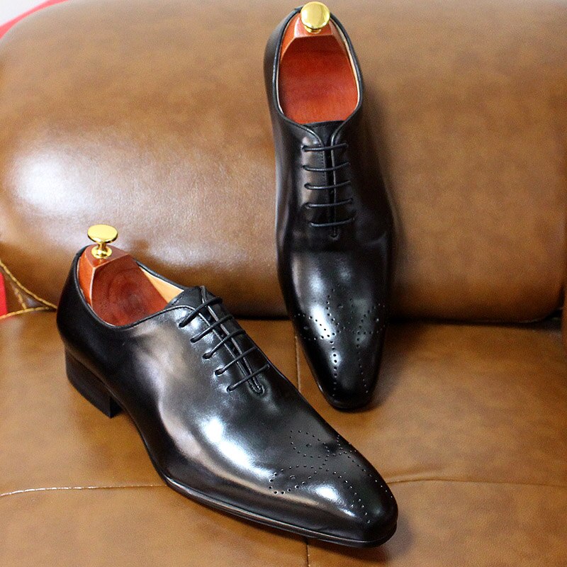 Men's Oxford Leather Shoes Size 6-13