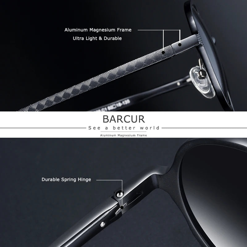 Hot Black Round Sunglasses - Retro Vintage UV400 Eyewear for Men & Women