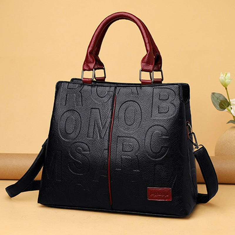 Women's PU Leather Crossbody HandBag
