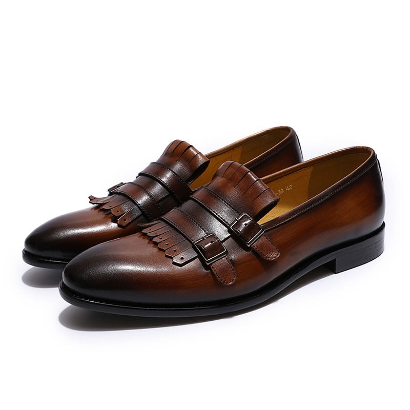 Men's Handmade Tassel Loafers