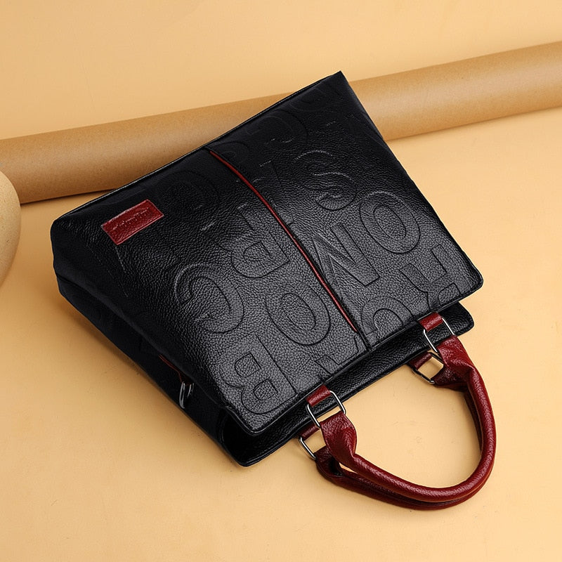 Women's PU Leather Crossbody HandBag