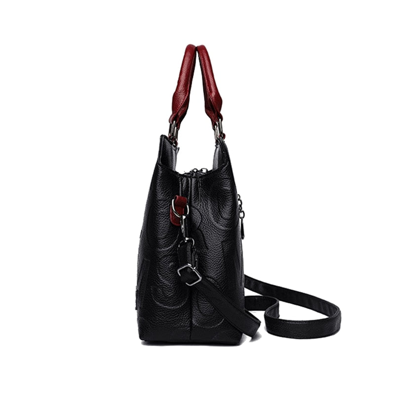 Women's PU Leather Crossbody HandBag