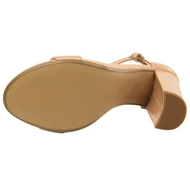 Women's High Heels PU Leather Summer Shoes