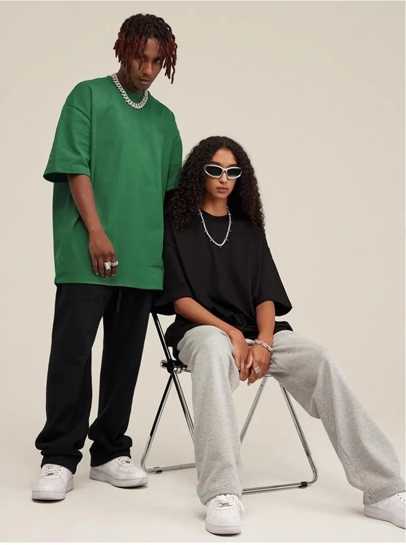 Unisex Summer Oversize Short-sleeved Loose T-shirt