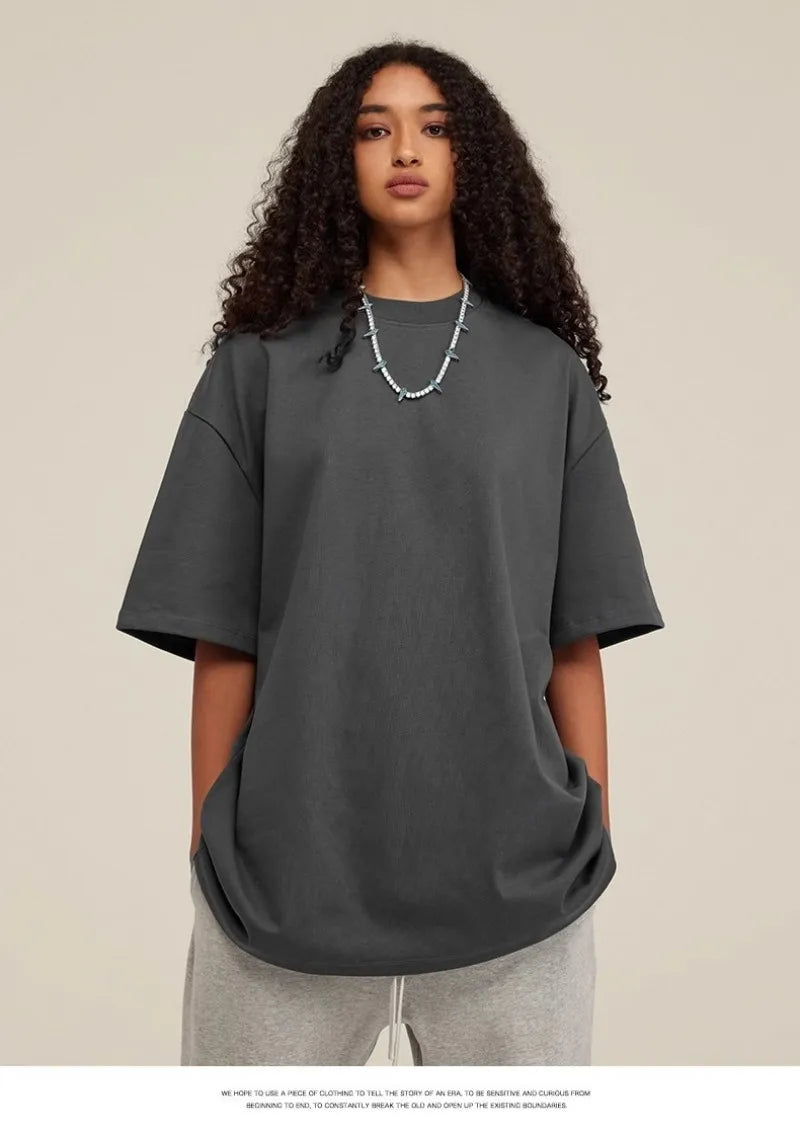 Unisex Summer Oversize Short-sleeved Loose T-shirt