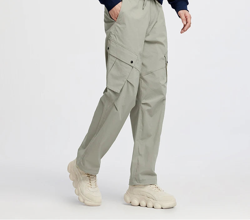 Loose Straight Leg Workwear Trousers - Outdoor Trendy Autumn Pants