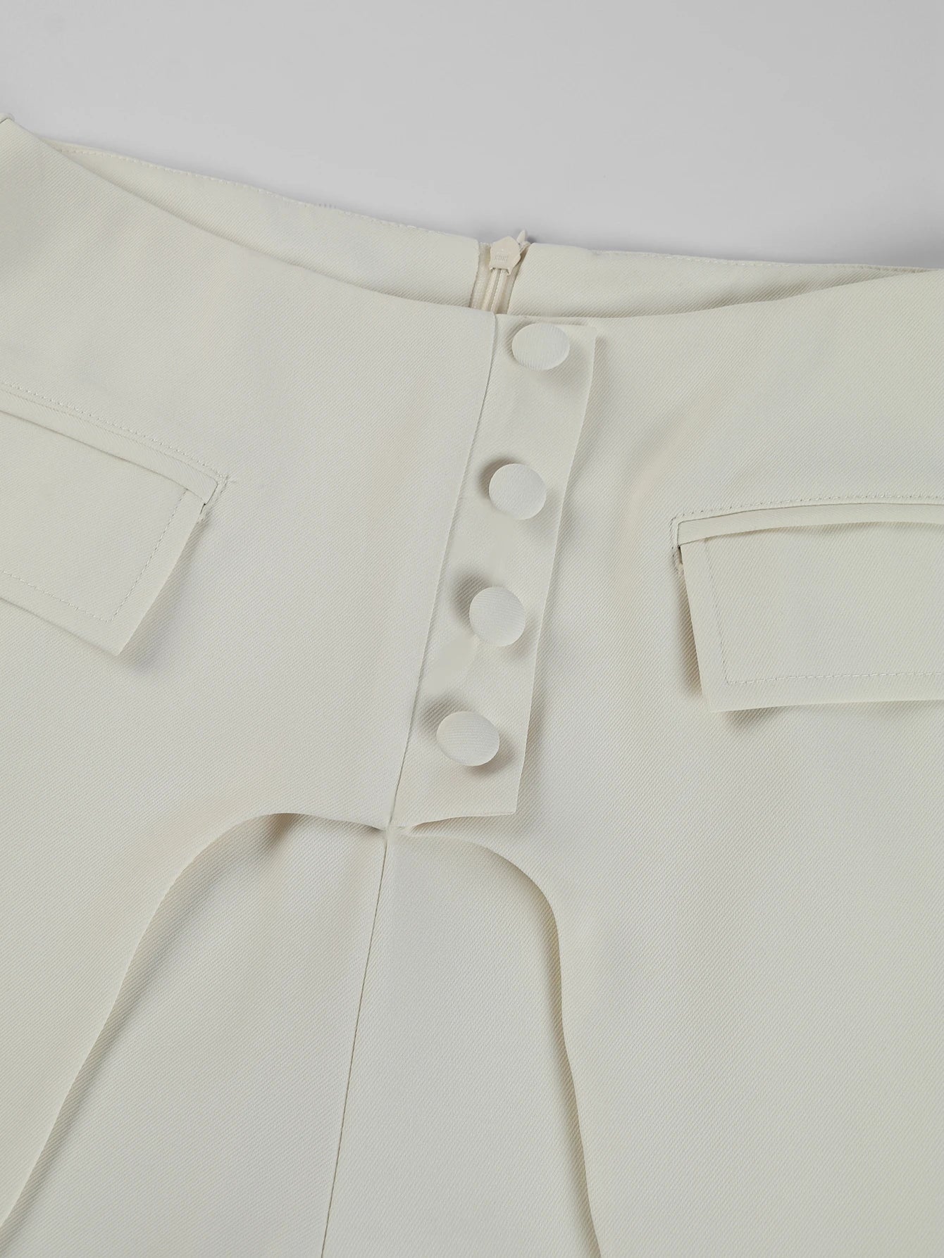 Women's Two Piece Set With Pants Summer Long Sleeve Short Top Wide Leg Pants Set