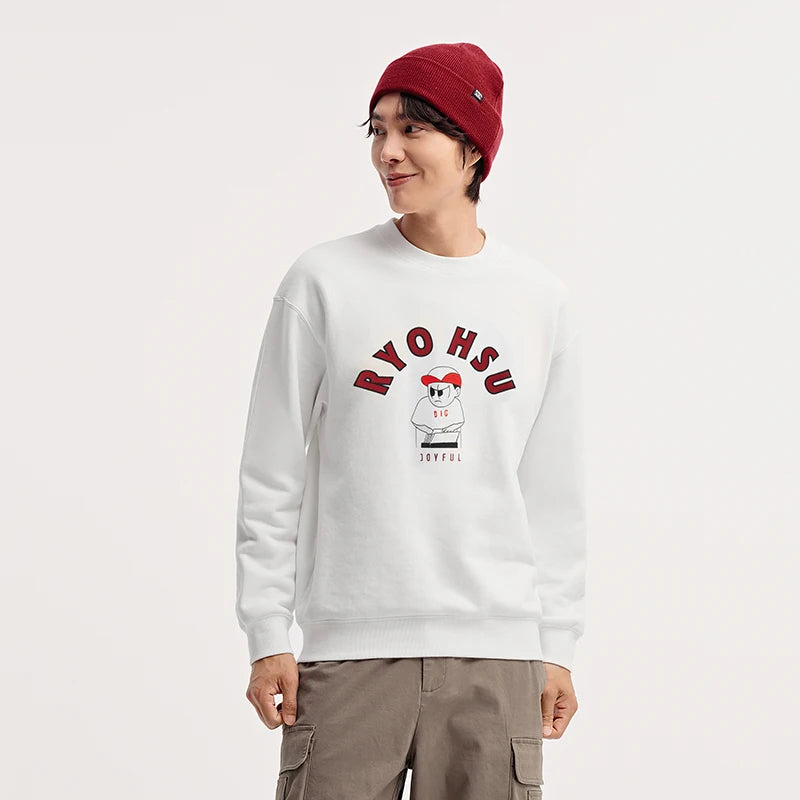 Men's Winter Embroidered Hoodie - Couple Matching Streetwear with Illustration Art Patterns
