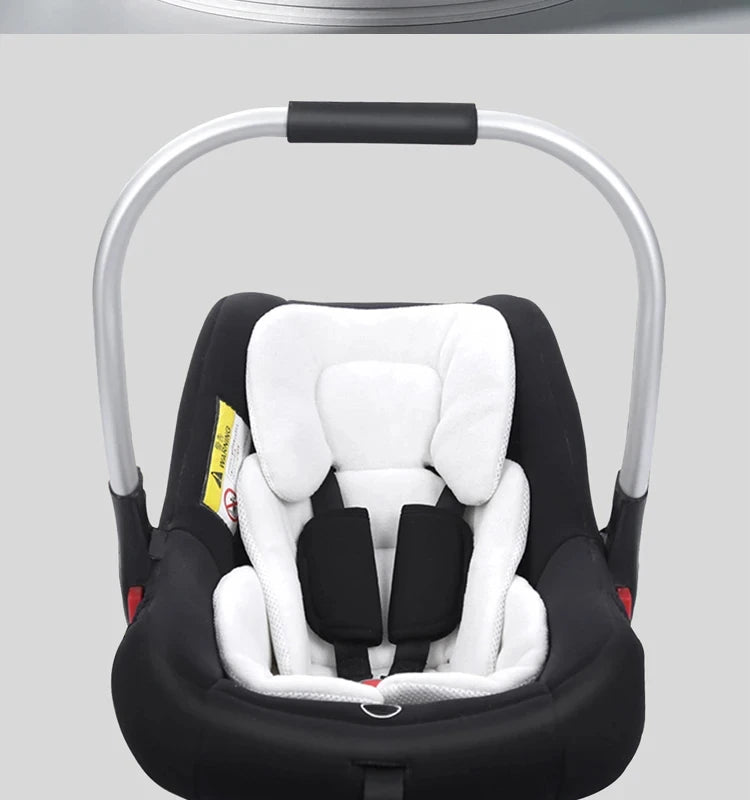 Universal Baby Stroller Seat Cushion - Double Sided Pad for Pram & Highchair