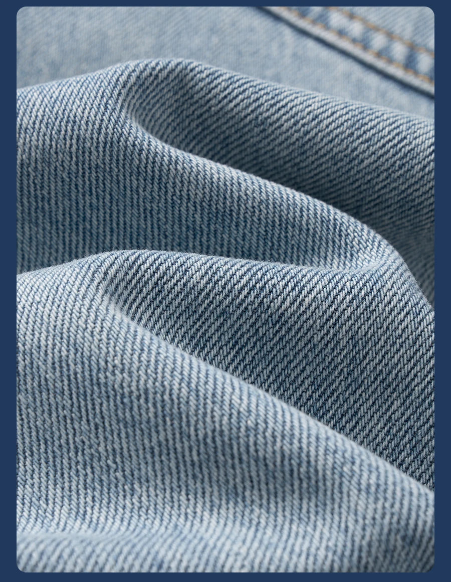Men's Oversized Baggy Jeans - Soft Comfortable Denim