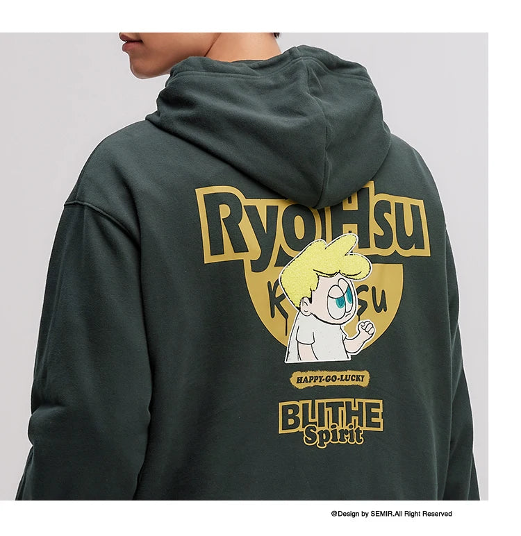 Men's Winter Campus Hoodie - Couple Matching Hooded Sweatshirt 2025