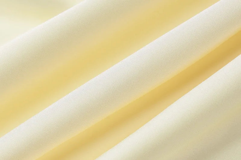 Women's Backless Two Piece Dress Sets Club Outfits Satin Cropped Top and Skirt Matching Set