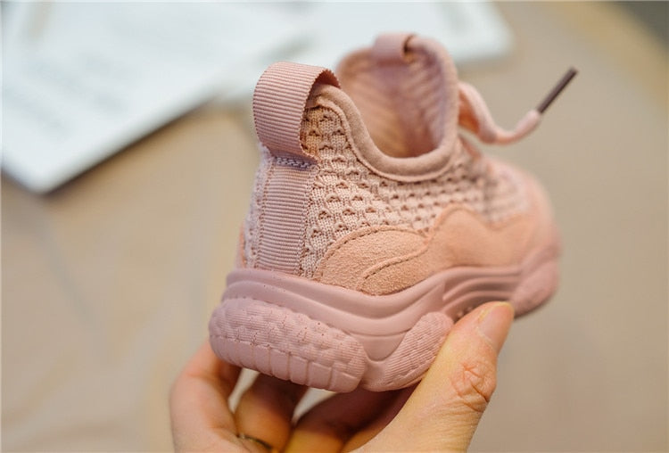 Children's Unisex Mesh Breathable Sneakers Shoes 21-30