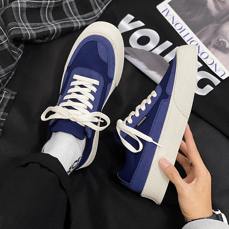 Men's Sneakers Casual Canvas Skateboard Shoes