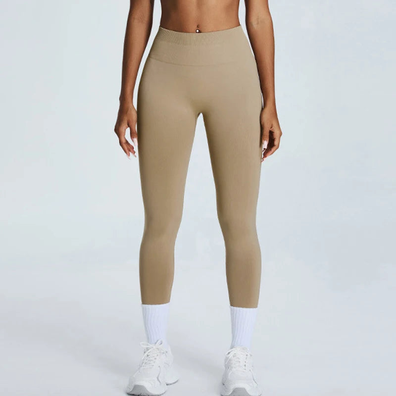 Women's High Waist Yoga Pants Fitness Running Tights Push Up Sports Gym Workout Leggings