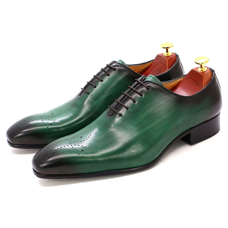 Men's Oxford Leather Shoes Size 6-13