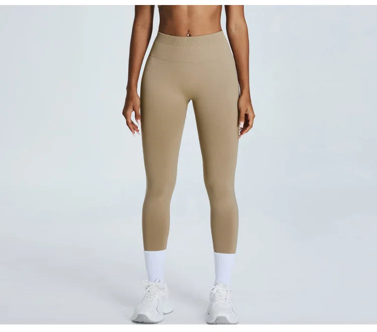 Women's High Waist Yoga Pants Fitness Running Tights Push Up Sports Gym Workout Leggings