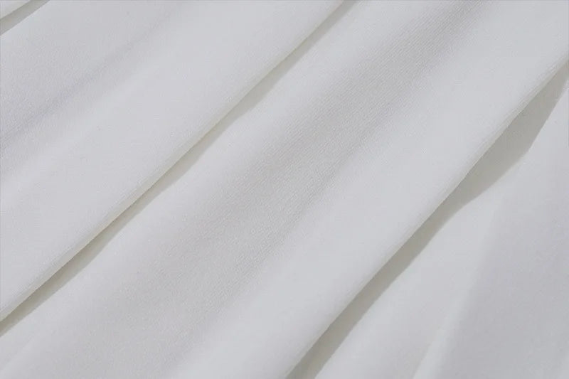 Women's Two Piece Set Outfit V Neck Top and Pleated Skirt Coquette Matching Set